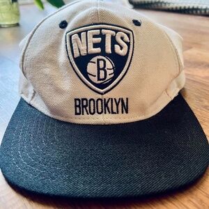 Rare Vintage Brooklyn Nets Adidas Hat